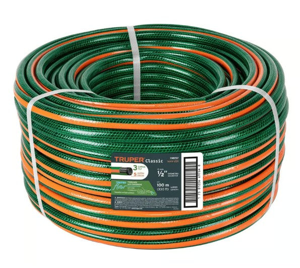Manguera Jardin 1/2*100mts Truper