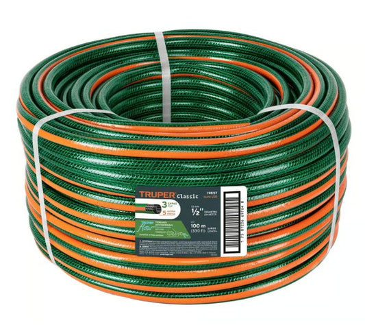 Manguera Jardin 1/2*100mts Truper
